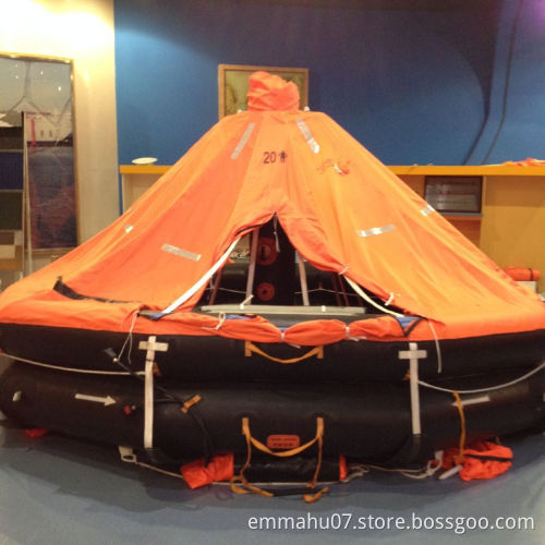 Fishing/Lleisure small craft inflatable life rafts 4 persons